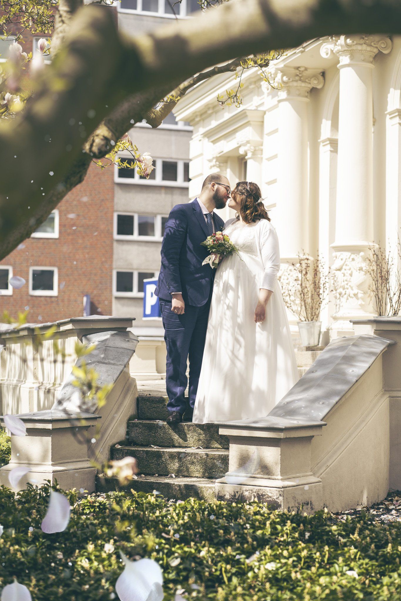 Hochzeitsfotograf Elmshorn Weiße Villa
