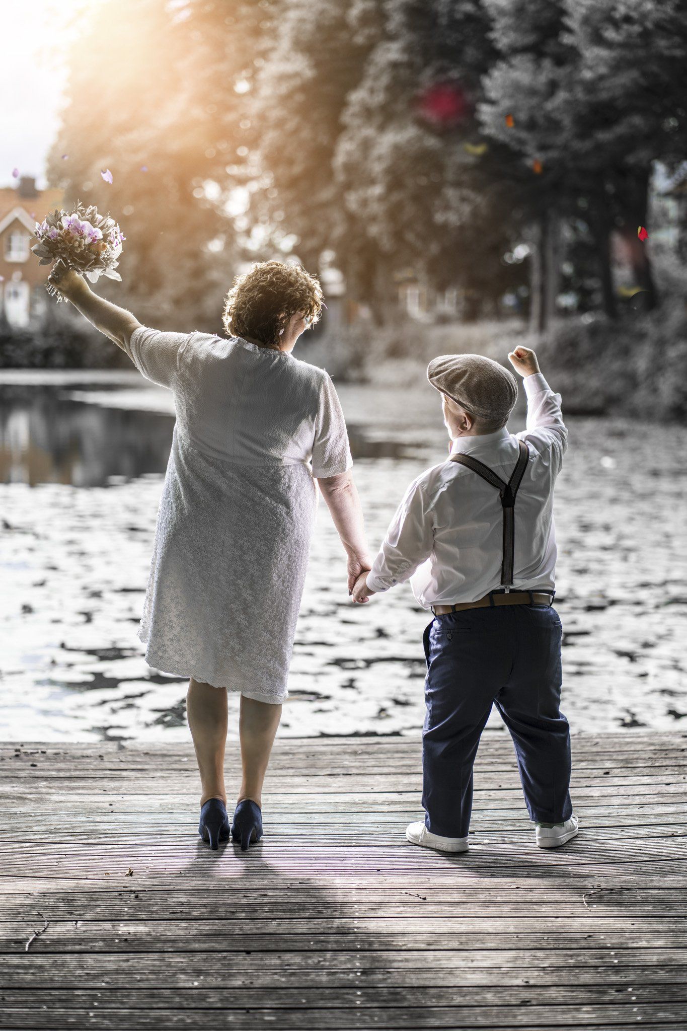 Hochzeitsfotograf für Kleinwüchsige