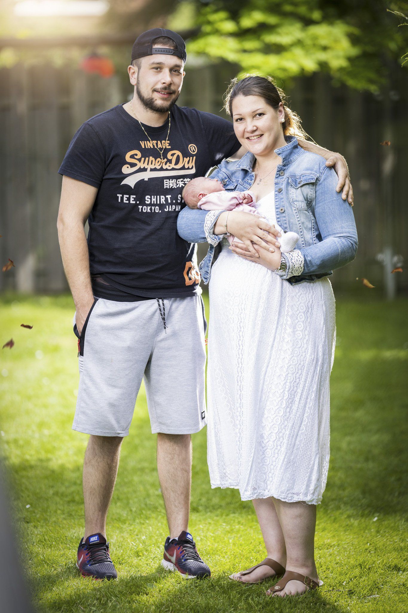 Familie mit Baby Shooting in Friedrichskoog
