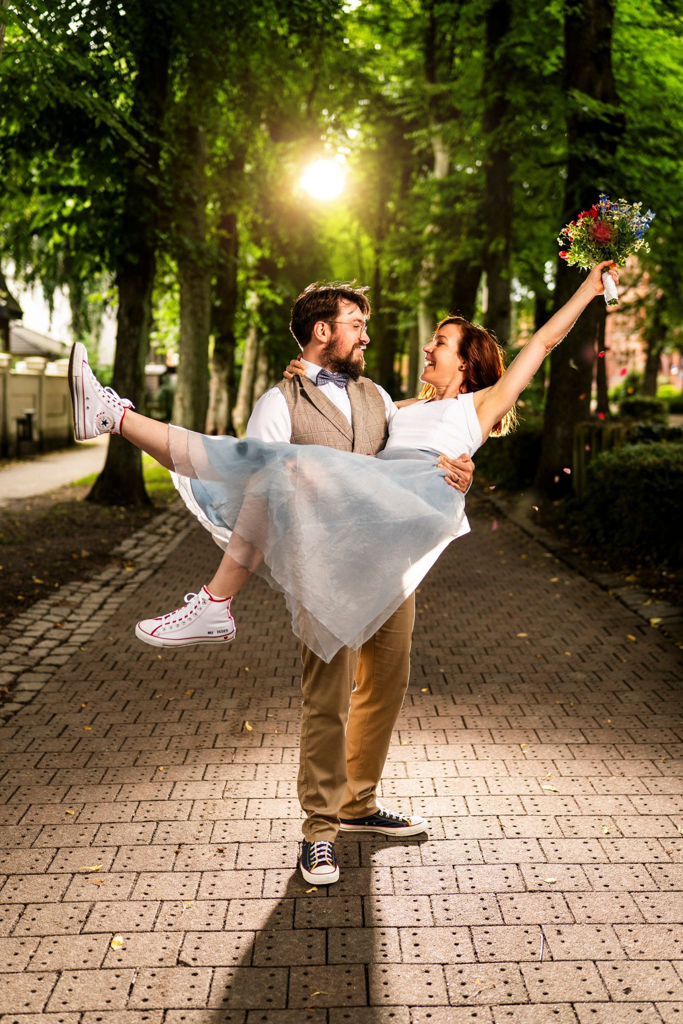 Hochzeitsfotograf - Weiße Villa - Elmshorn