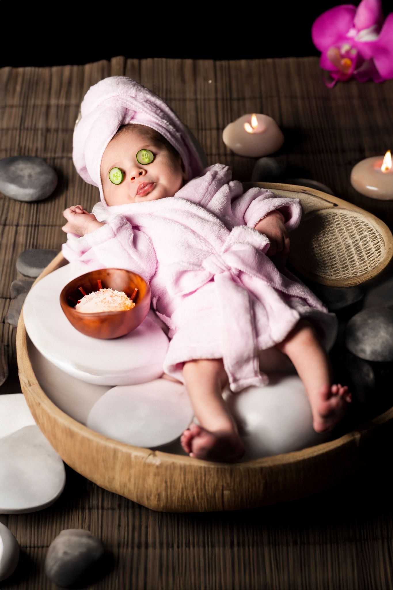 Newborn Baby Mädchen Shooting Hausbesuch in Elmshorn