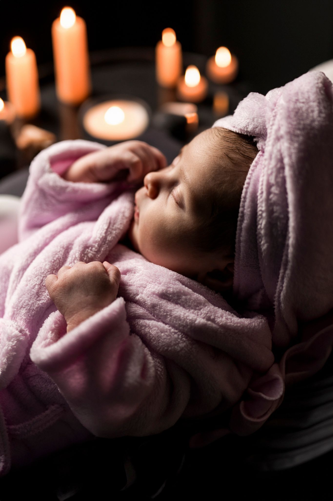Newborn Baby Mädchen Shooting Hausbesuch in Elmshorn