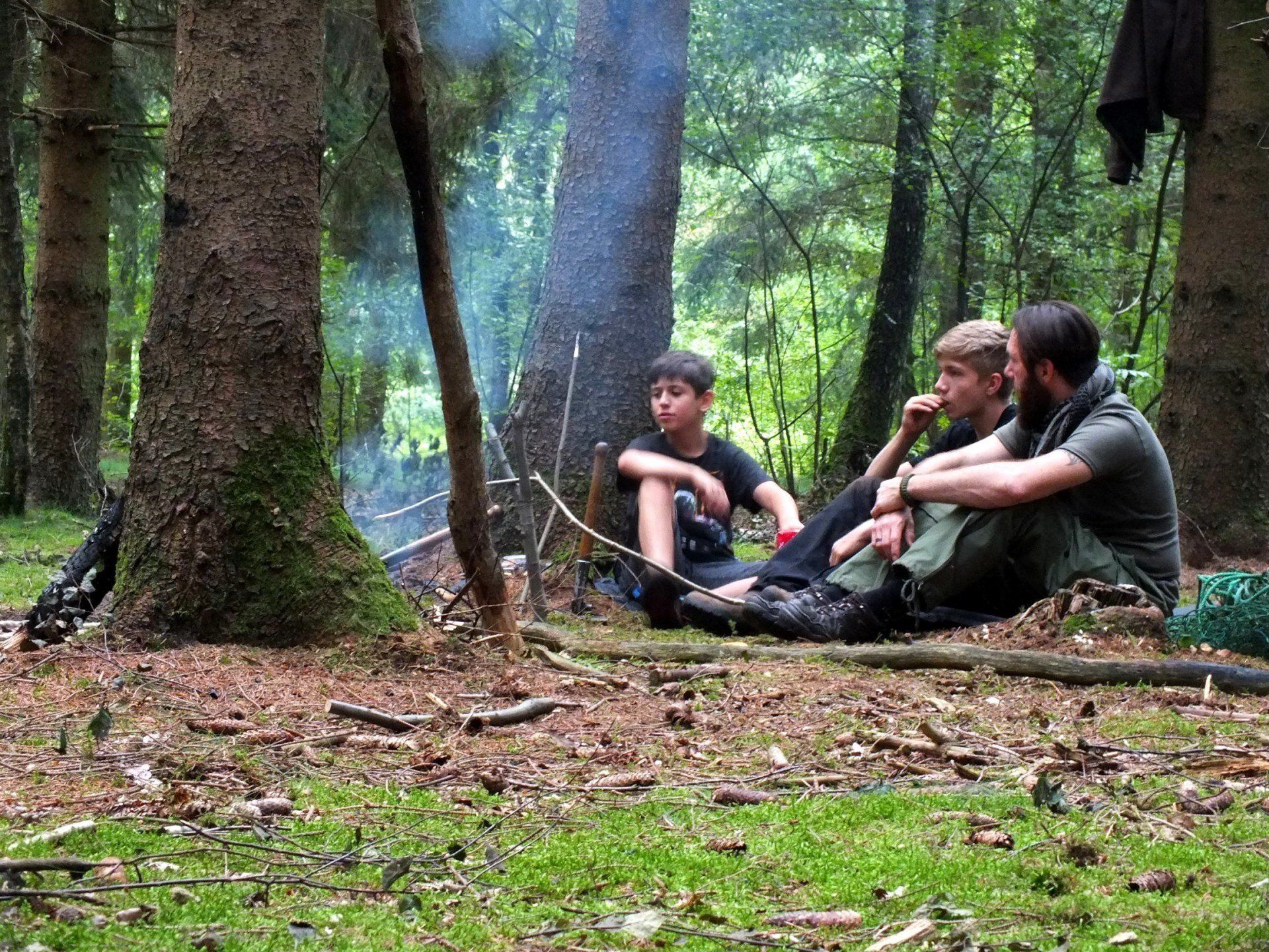 AZÜ.SH Outdoortraining Eltern Kind Survival Natur Kurs Lehrgang Deutschland Schleswig-Holstein