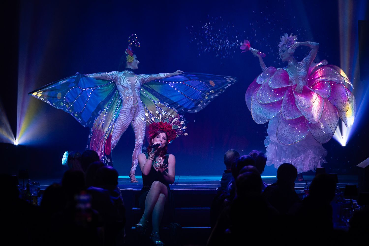 Zirkus Events -Stand Drahtseil zum ausprobieren