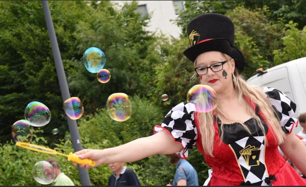 Zirkus Events -Riesen Seifenblasen