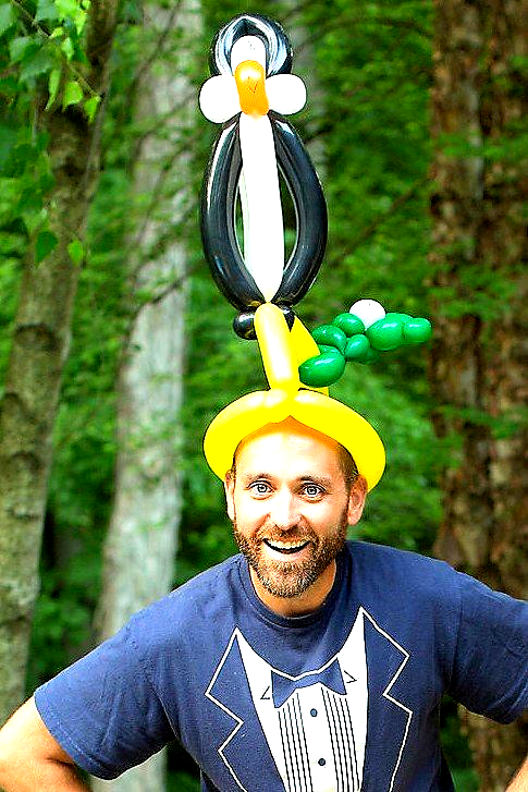 Balloon Twister and Hat