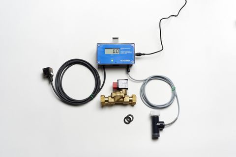 Leitfähigkeitsmessgerät LKM A 2.1 digital wandmontage mit Magnetventil