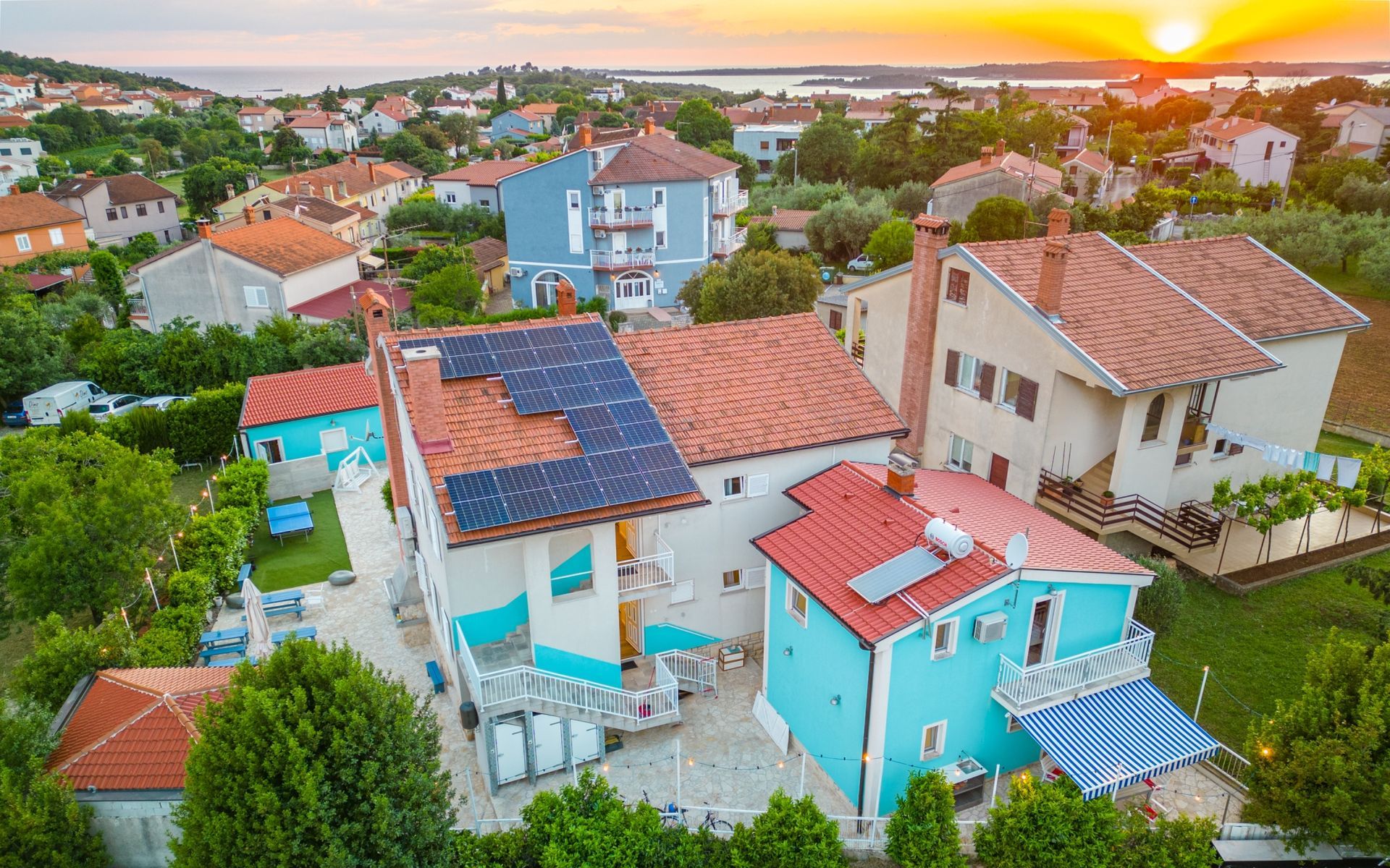 Štinjan - Blaues Haus