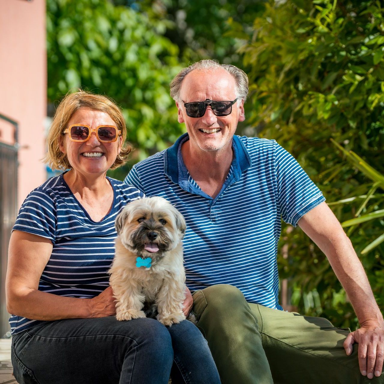Jasmin, Gustel und Roman Ralf - Deine Gastgber in Štinjan