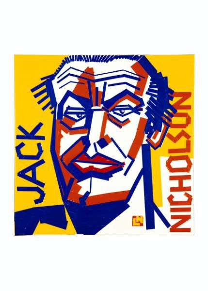 tape art jack nicholson