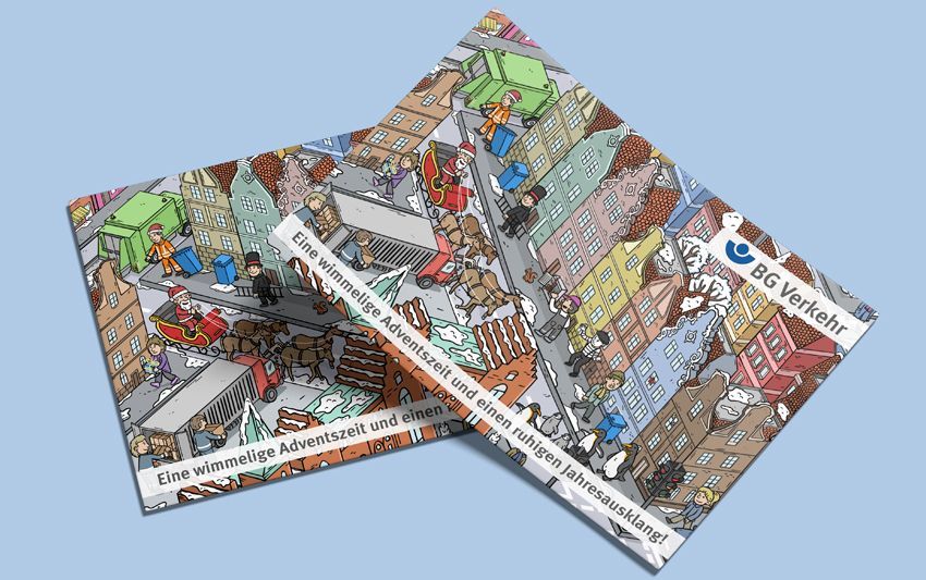 Illustration LichtBlick SE Flaschengestaltung für LichtBlick SE