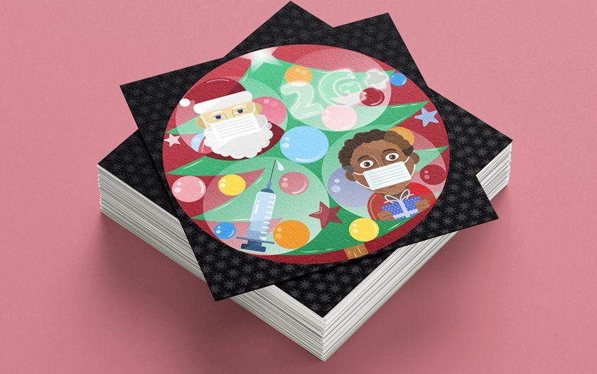 Illustration LichtBlick SE Flaschengestaltung für LichtBlick SE