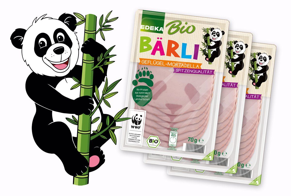 EDEKA Sympathiefigur EDEKA Bio Bärli - Sympathiefigur