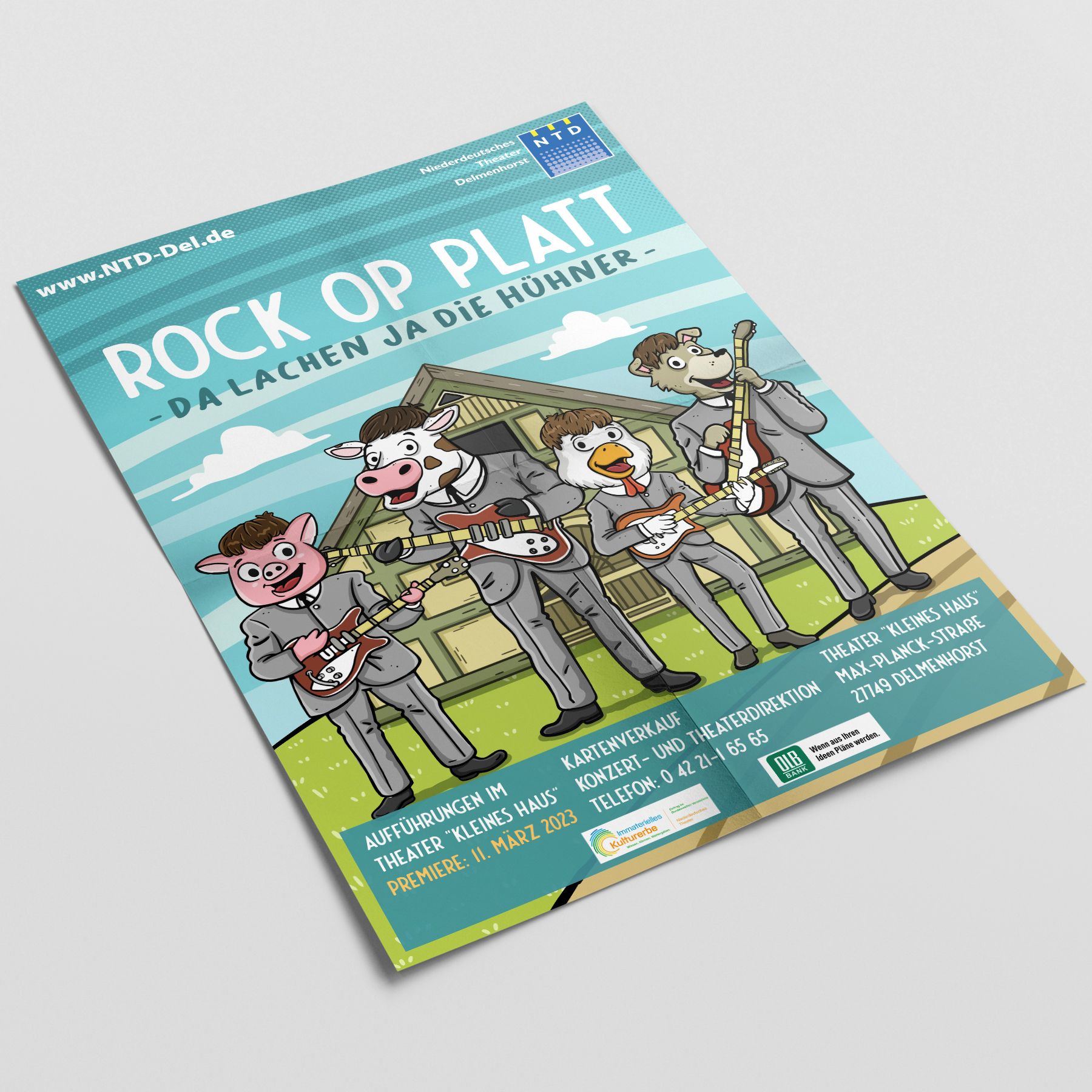 Theaterplakat Illustration - Andreas Denzer