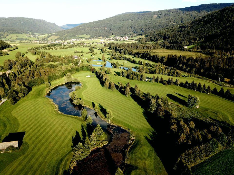 luftbild golfclub millstatt