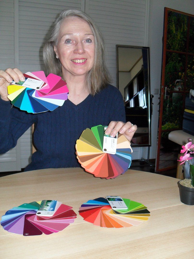 Farbfächer, Farbberatung, Stilberatung, Typberatung