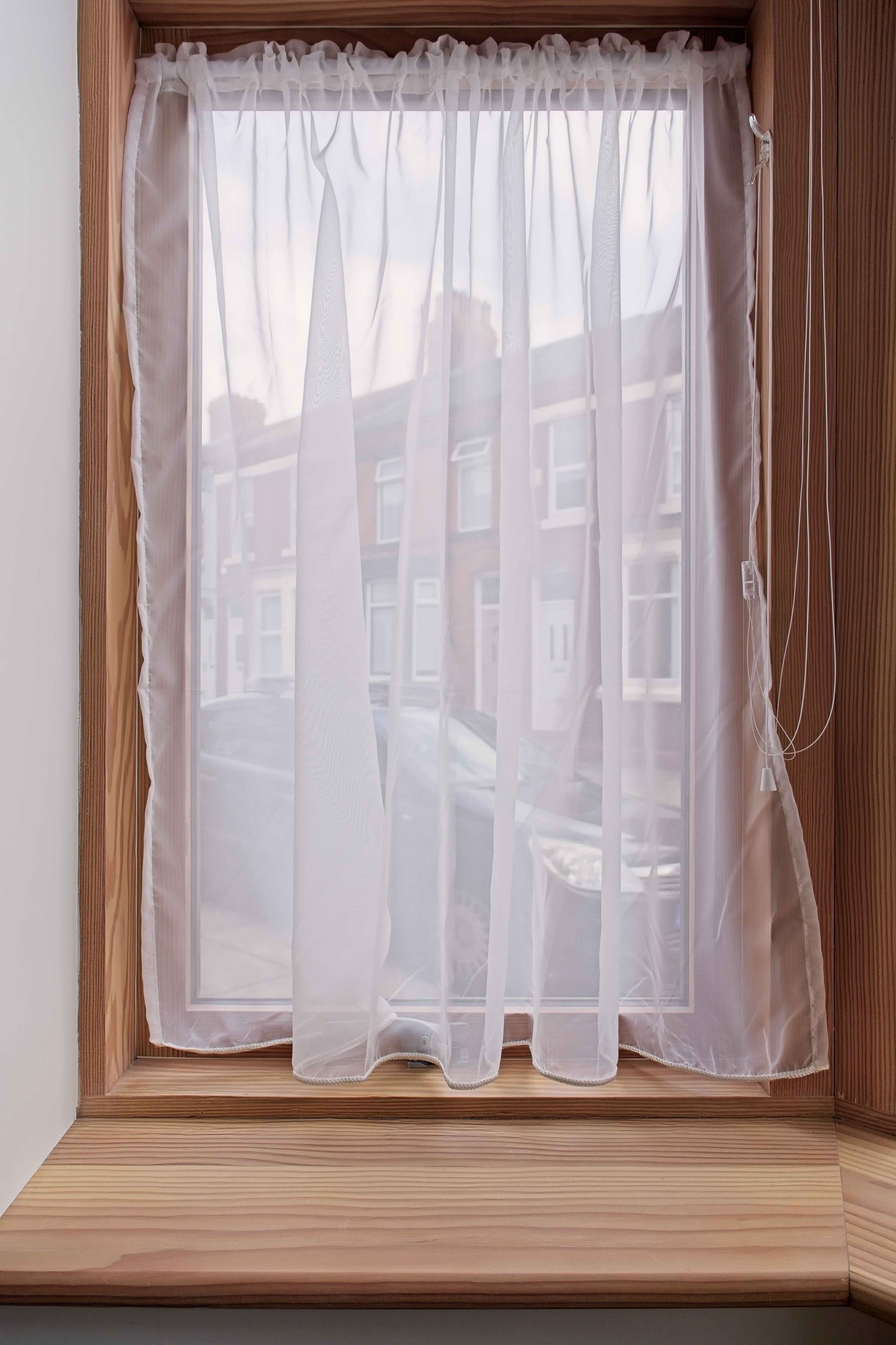 Timber windows in victorian terraced house refurbishment by Human Architecture Studio Wirral firm