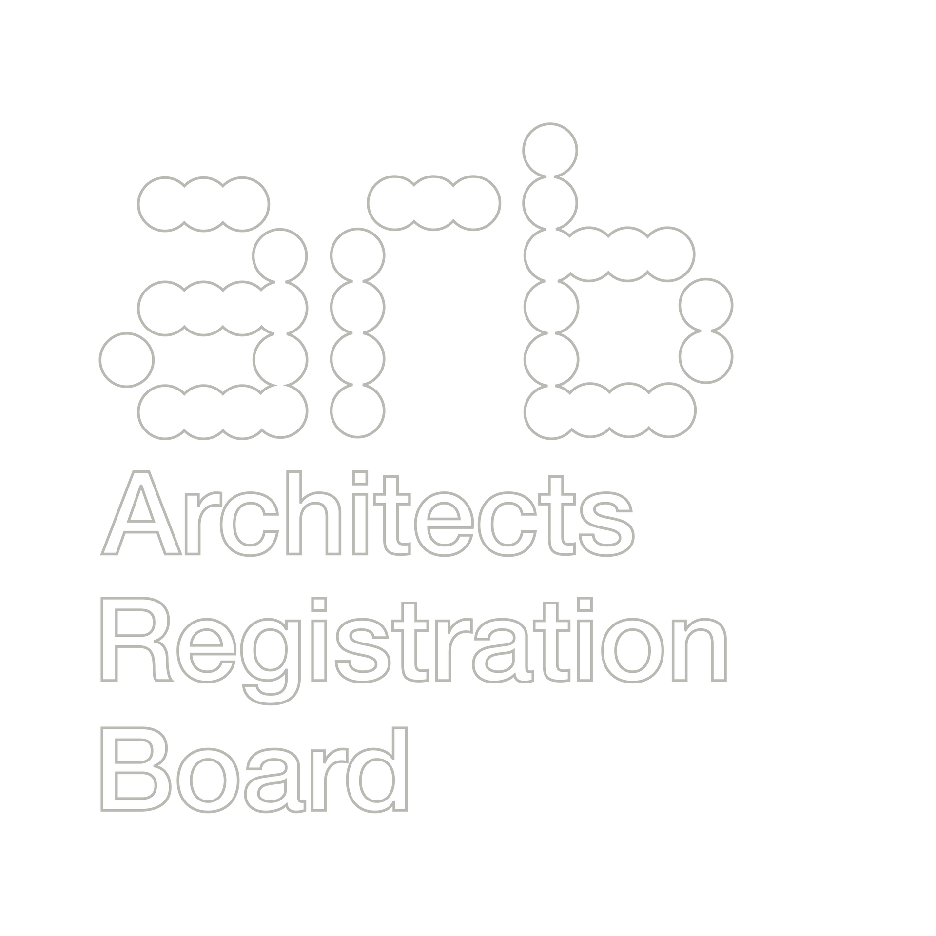 Architects registration Board chartered member logo