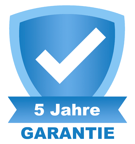 5 Jahre Garantie
