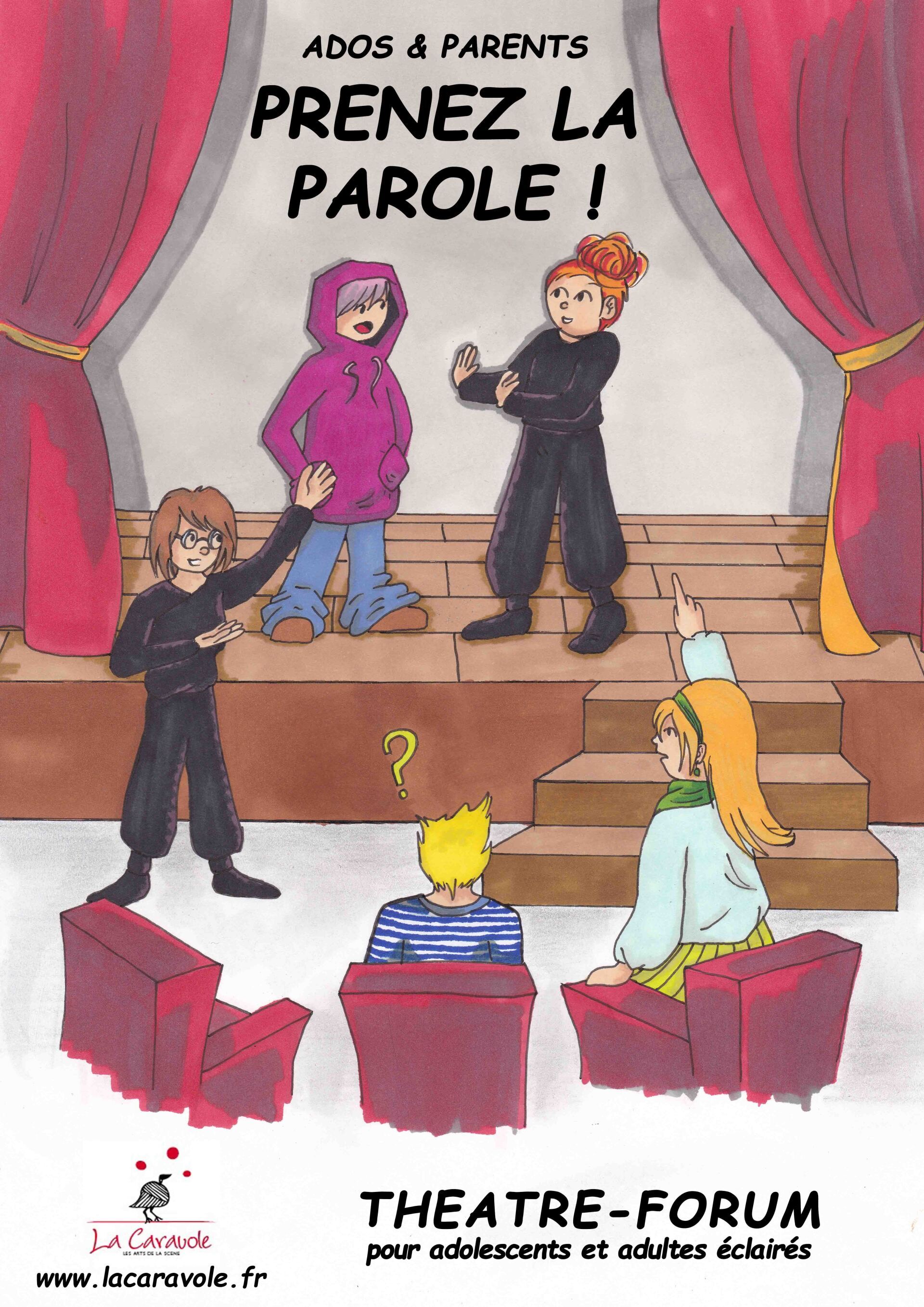 Affiche Prenez la parole