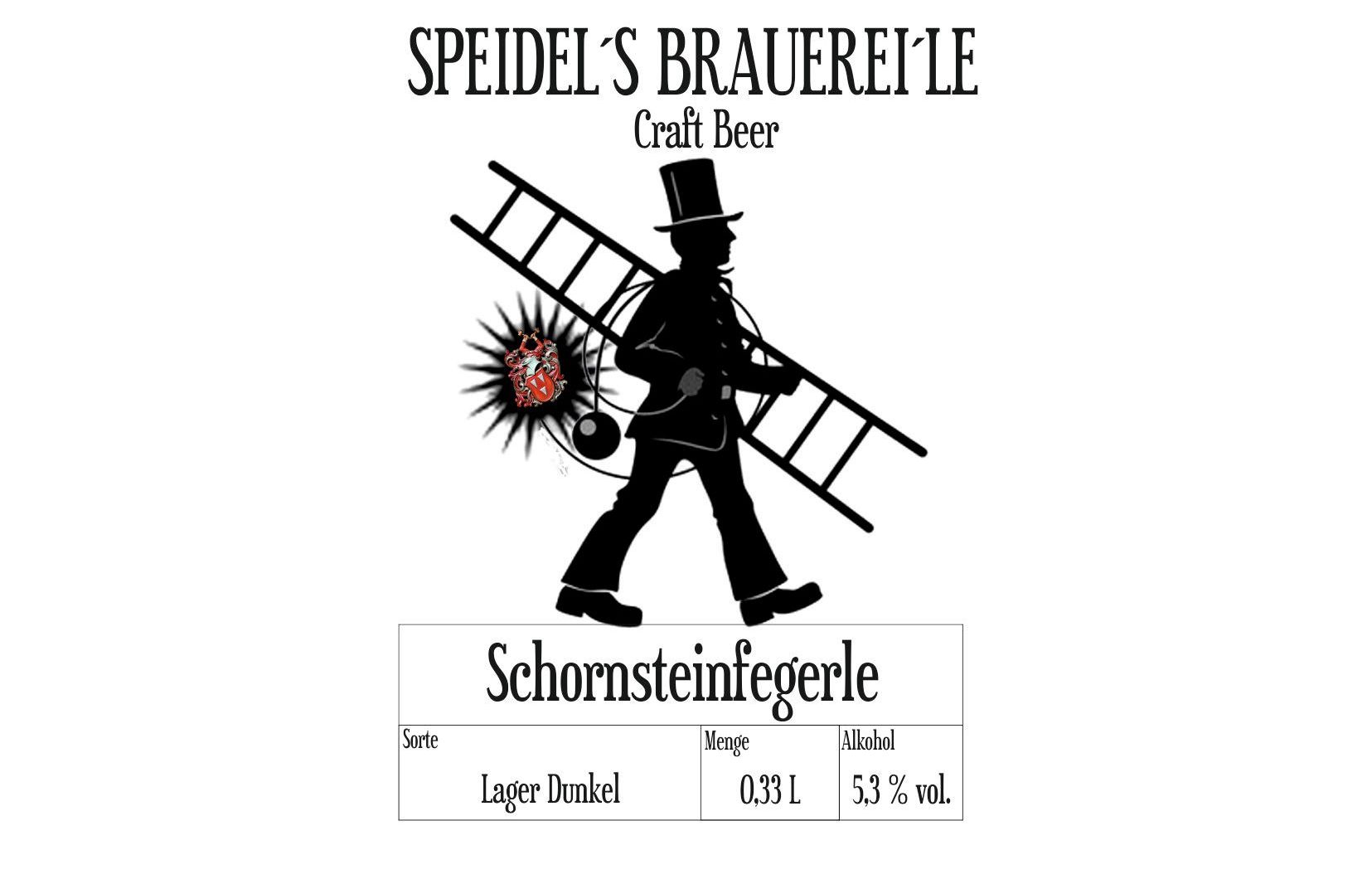 Lager Dunkel · malzaromatisch Schornsteinfegerle – dunkles Lagerbier aus Speidels Hausbrauerei auf der Schwäbischen Alb