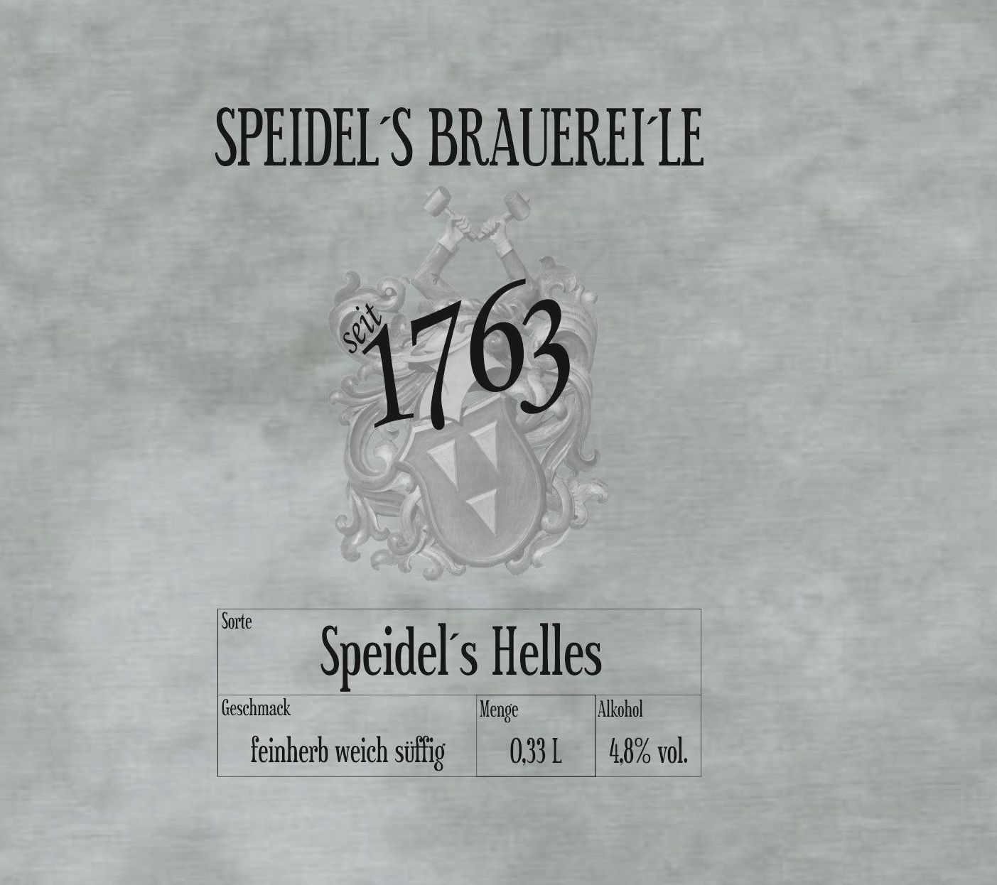 Speidels Brauerei | Helles | Kellerbier | naturtrüb | unfiltriert