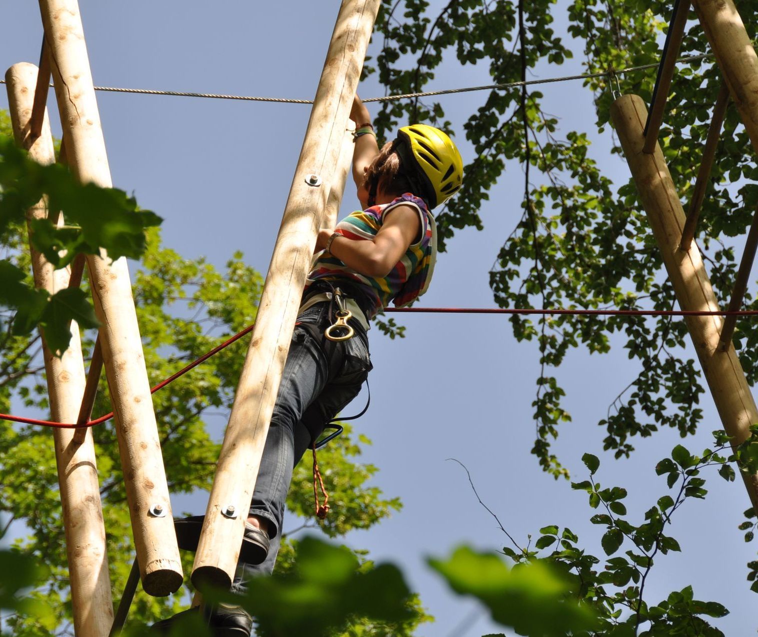 Abenteuerpark Lichtenstein | Klettern |Kletterpark