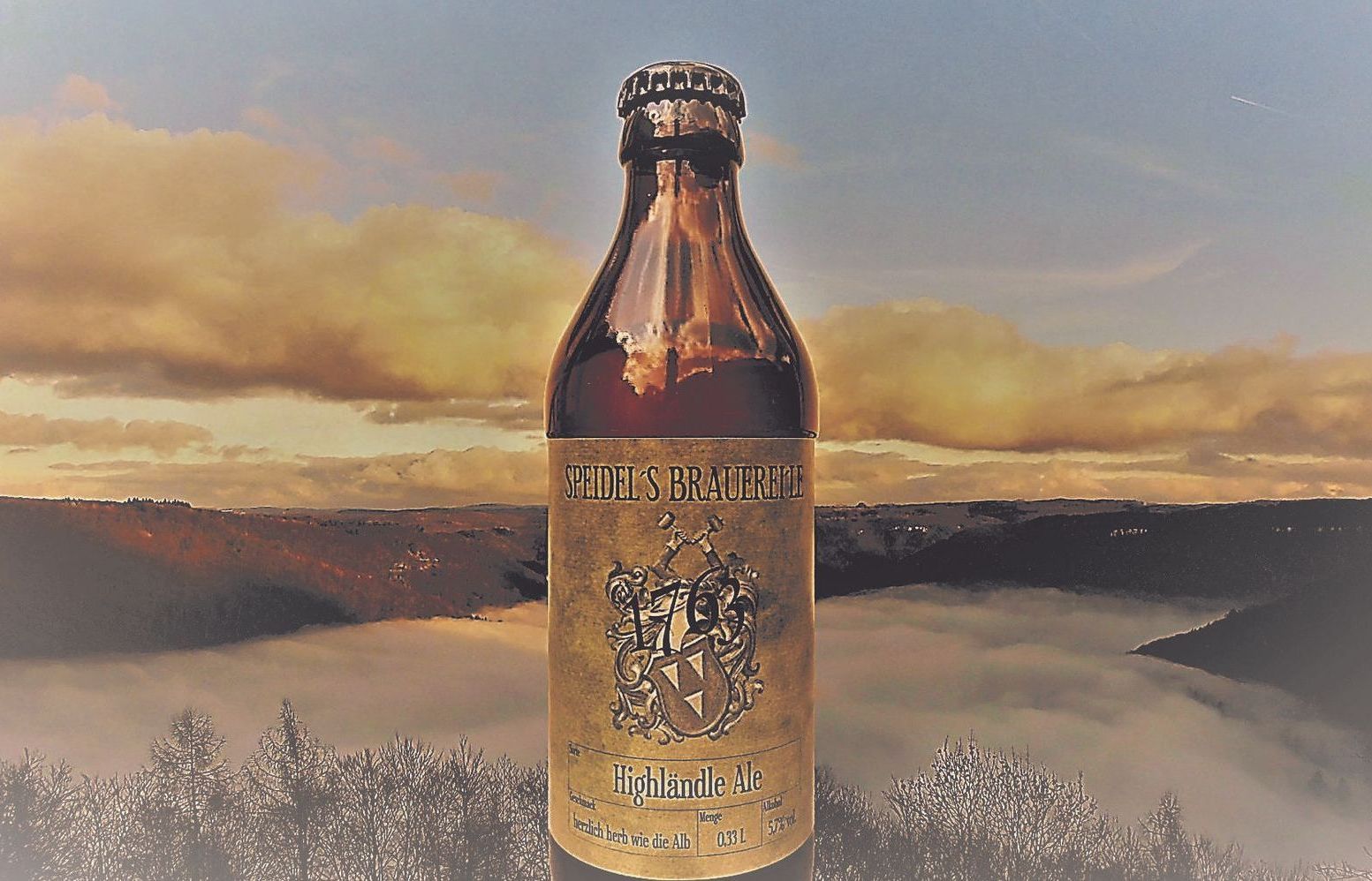 Highländle Ale Speidels Brauerei |Highländle Ale | IPA | India Pale Ale | kaltgehoptes Ale