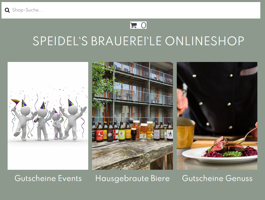 Große Eröffnung: Der Onlineshop von Speidel's BrauManufaktur