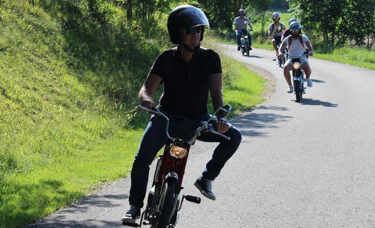 Teamevent Mofafahren Rad der Zeit | Mofa | Mofatour | Mofa fahren