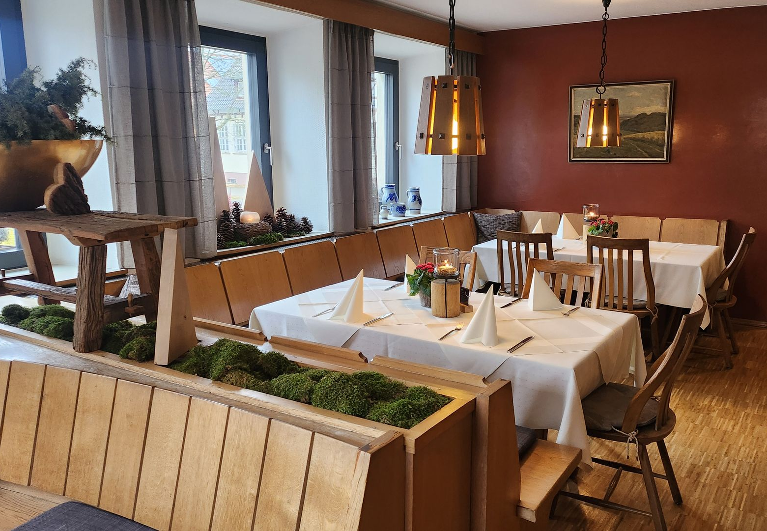 Tisch reservieren im Brauerei Gasthof Lamm