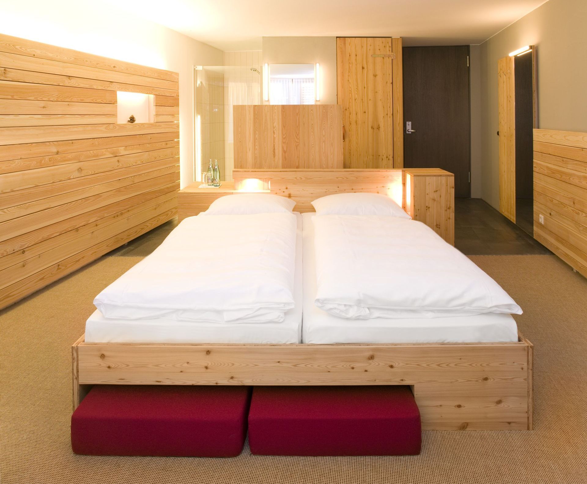 Zimmer Malztenne Doppelzimmer Malztenne in der Speidels Braumanufaktur mit Balkon im Obergeschoss zur Weißen Gasse