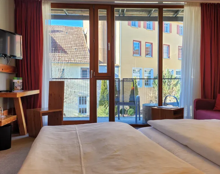 Malzdarre – Doppelzimmer mit Terrasse & Abendsonne