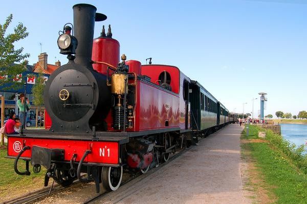 petit train acceptant les chiens en baie de somme