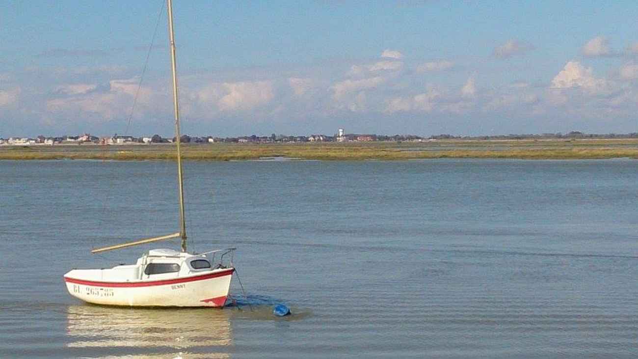 paysage bateau baie de somme