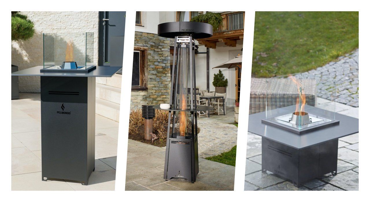 Holzpellettheizstrahler,