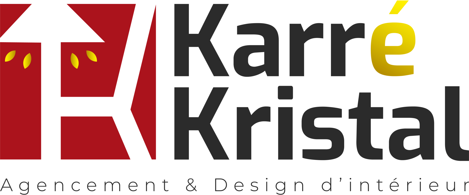 Agence aménagement et de design d'intérieur Logo Karre Kristal