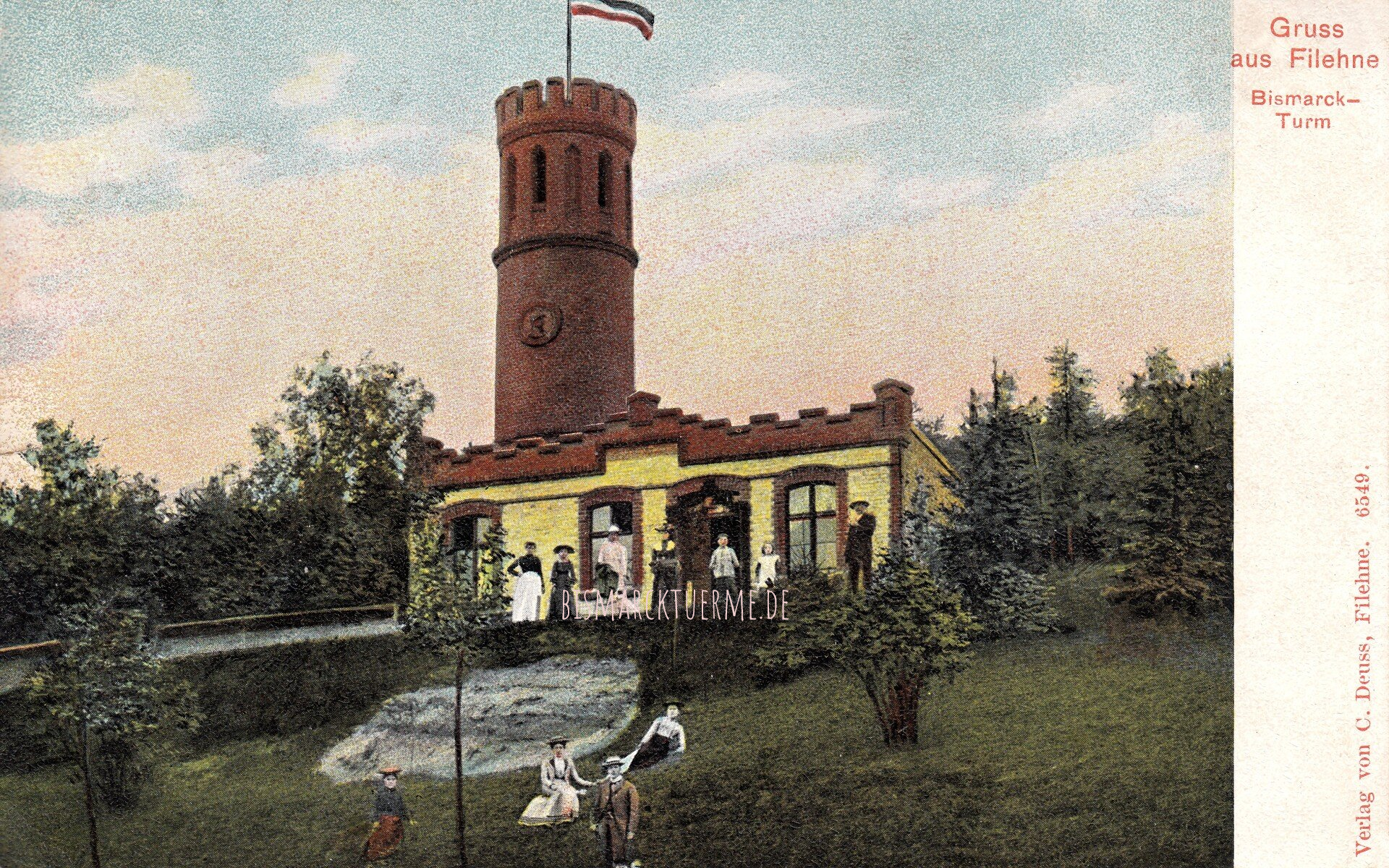 AK Bismarckturm Filehne