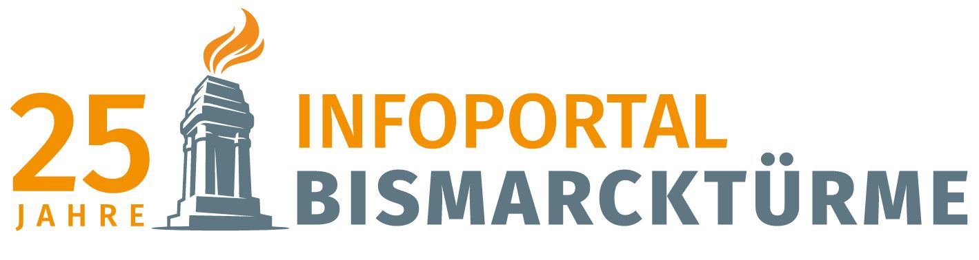 Logo Infoportal Bisamrcktürme 25 Jahre