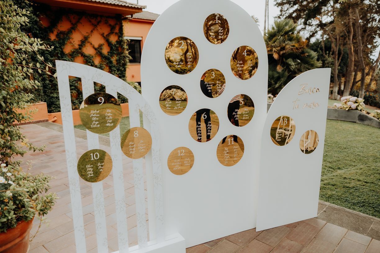 I Do Bodas Seating plan elegante