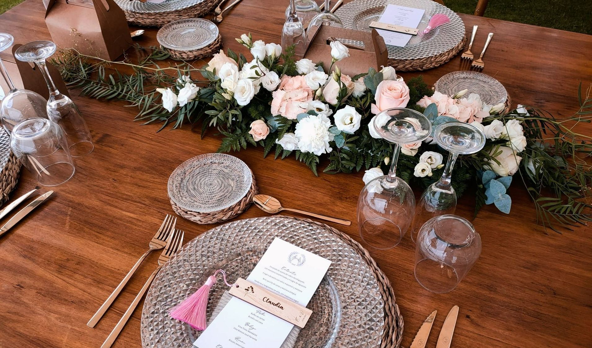 I Do Bodas mesas bohemias