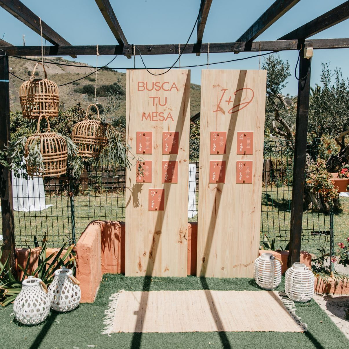 I Do Bodas Seating plan bohemio terracota