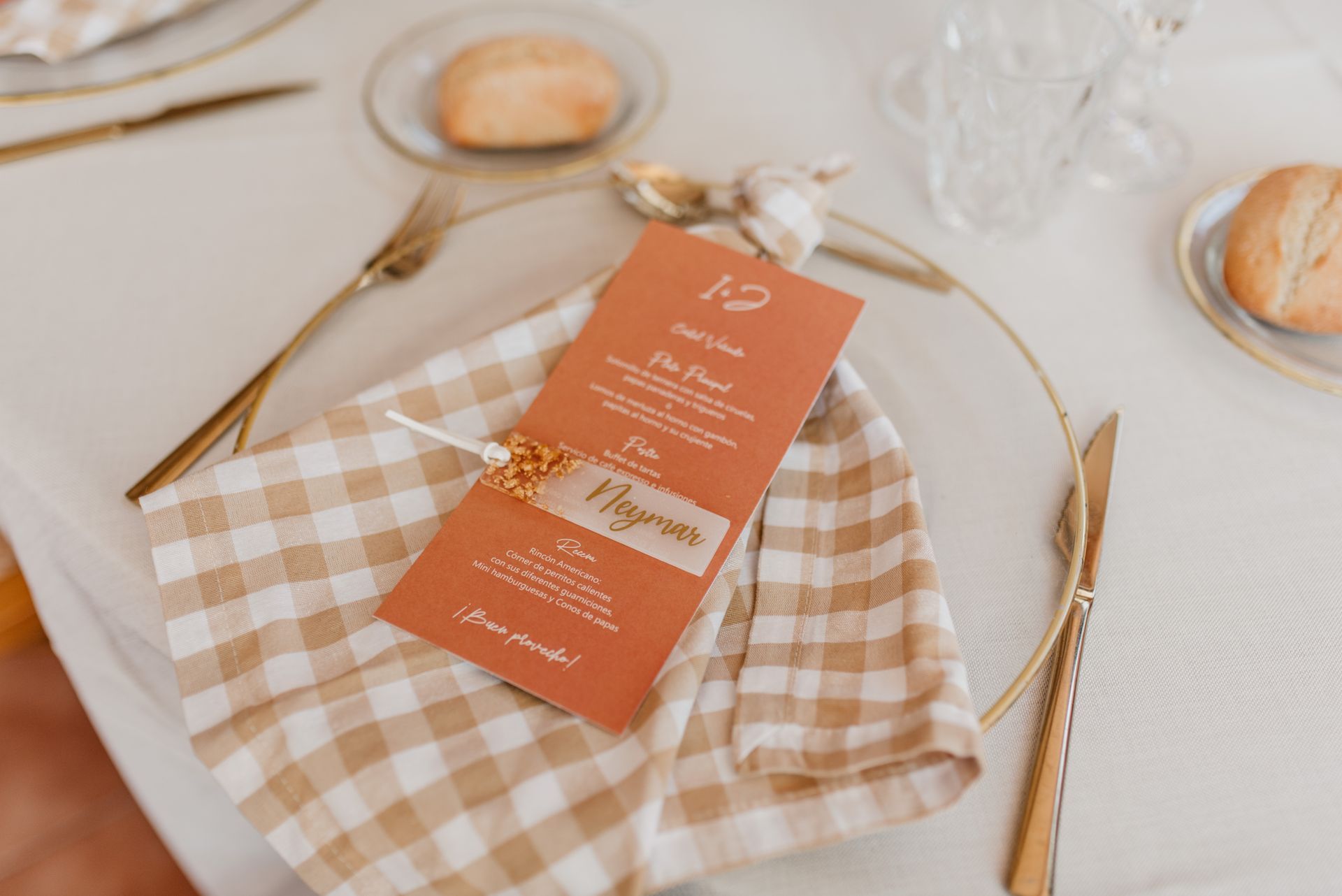 I Do Bodas Minutas y Marcasitios bohemios terracota minimalista