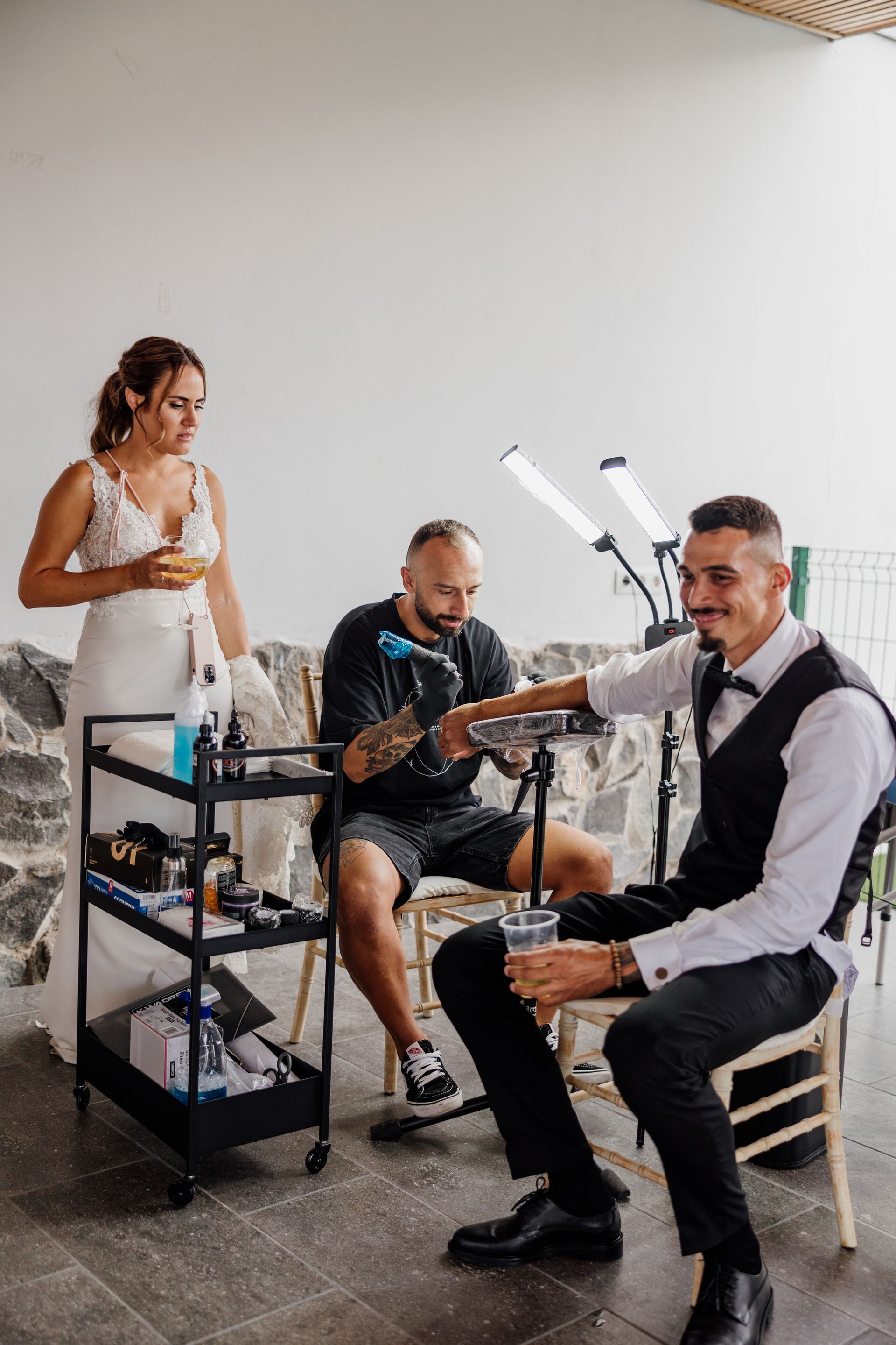 I Do Bodas Servicio Tatuajes en vivo