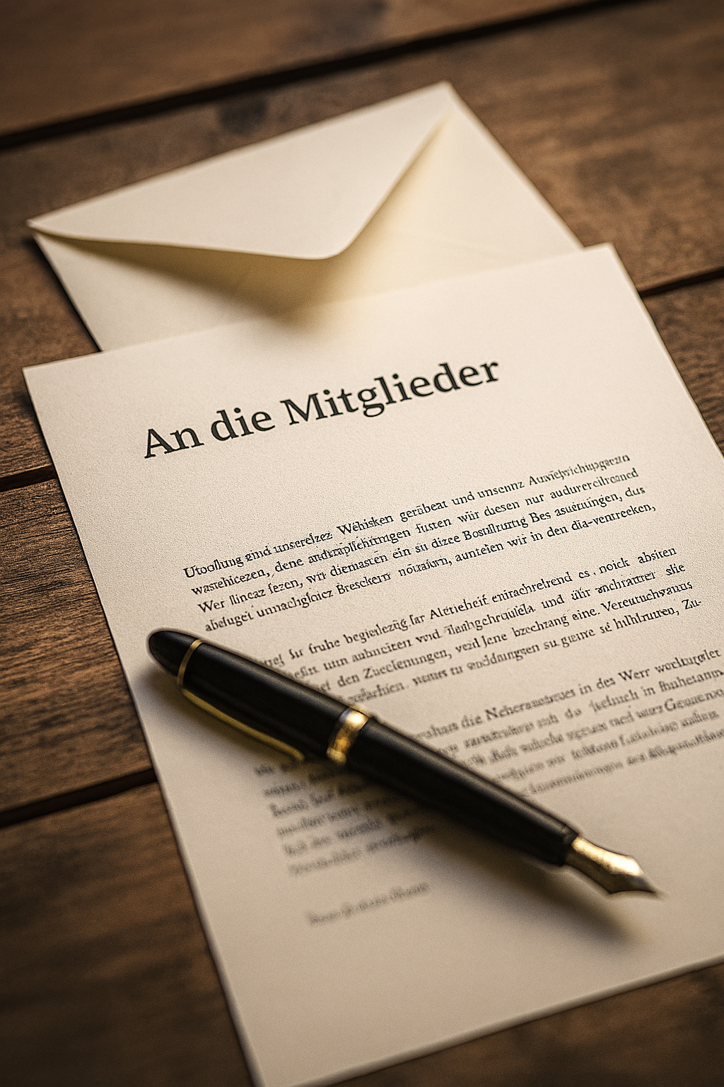 ‼️Wichtige Information an alle Mitglieder‼️