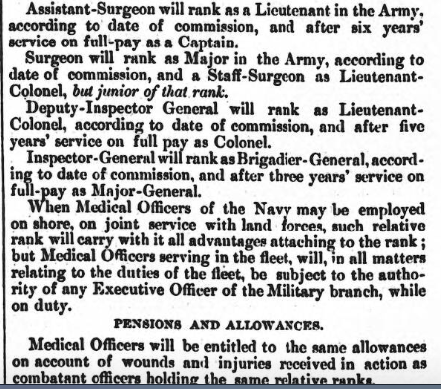 Army Medical Services Entry Requirements lll