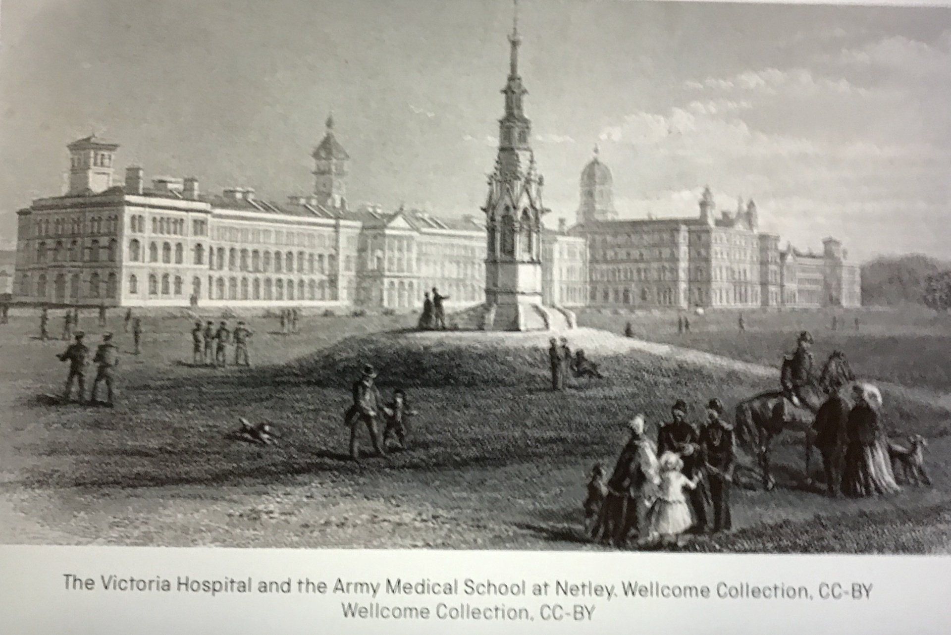 Crimean War Memorial at Netley Hospital 1864