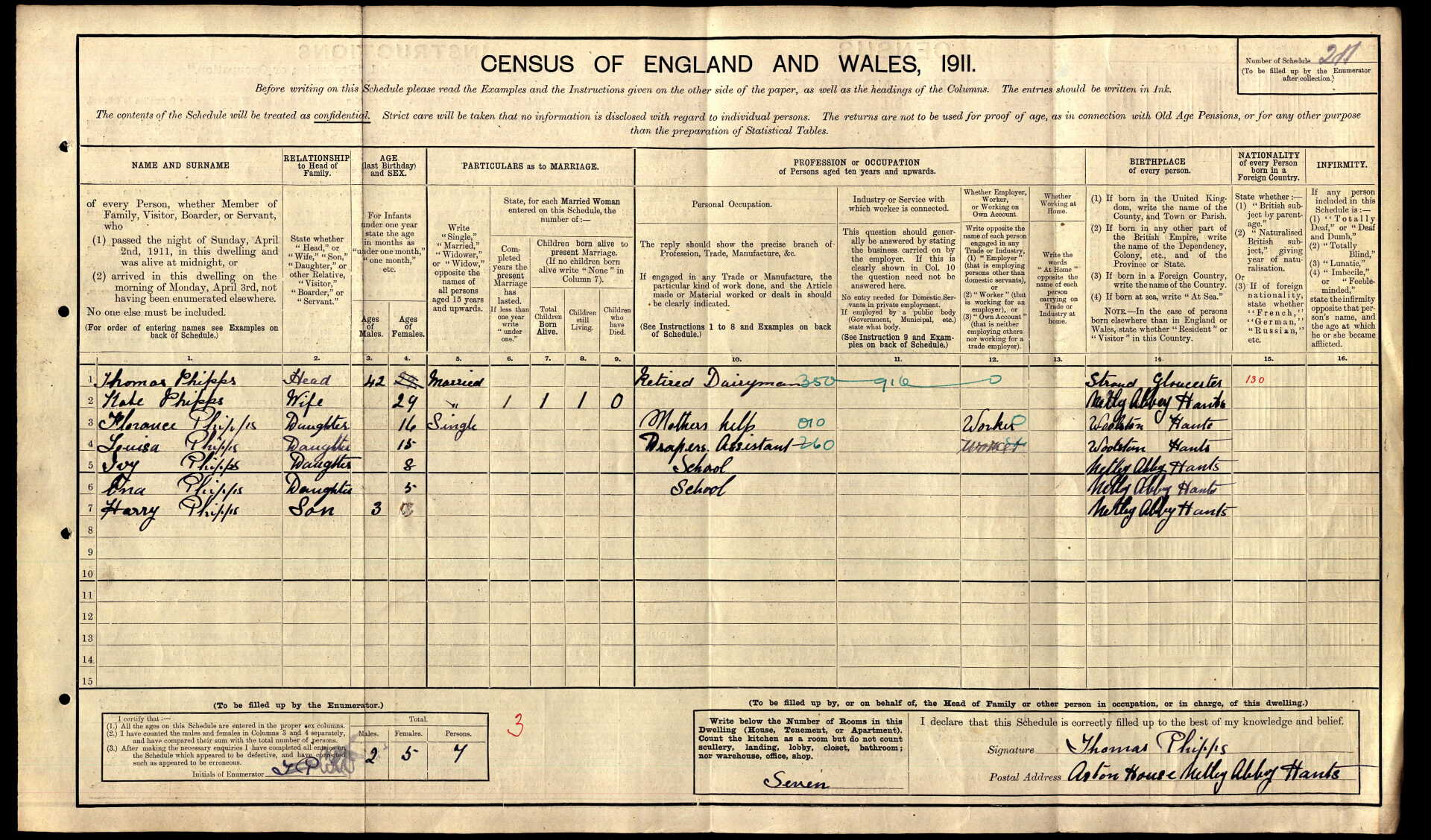 Downloaded from Ancestry Shared Netley Village Stories - Phipps