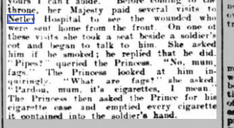 Tewkesbury Register + Agricultural Gazette 06/07/1912 Queen Alexandra at Netley Hospital