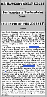 Harry Hawker visits Netley Abbey Netley Abbey